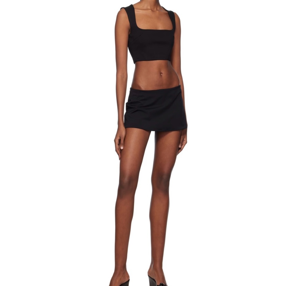 NWT Guzio micro stretch mini skirt